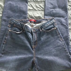 Pre-owned Jennifer Lopez Bootcut Stretch Jeans Dark Wash